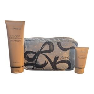 SkinMedica Exfoliating Cleanser Duo with Blue Pouch